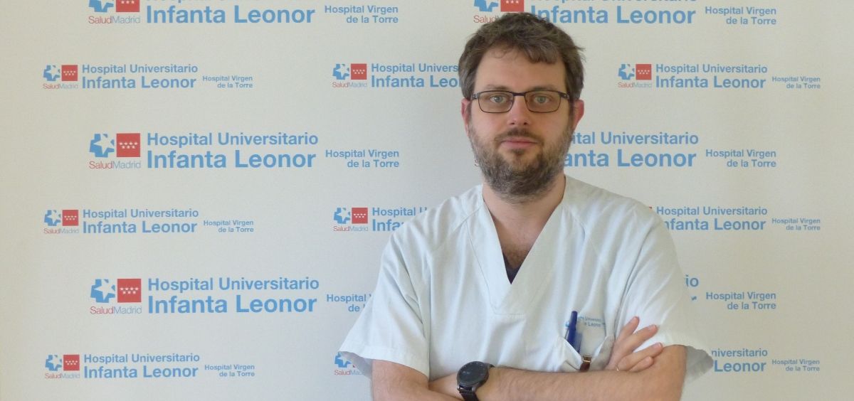 El nefrólogo Fabio Procaccini (Foto. Hospital Infanta Leonor)