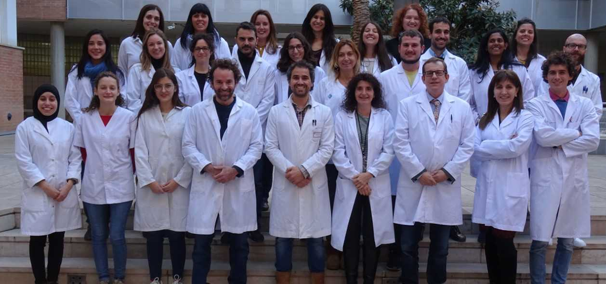 Grupo de Investigación del CIBEROBN que estudia los efectos en la salud intestinal de la dieta mediterránea. (Foto: CIBEROBN)