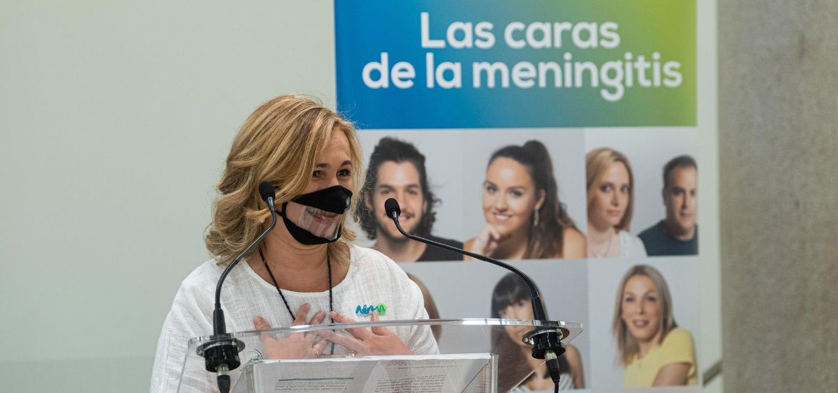 Cristina Regojo, presidenta de la Asociación Española contra la Meningitis (Foto. ARXINA / EP)