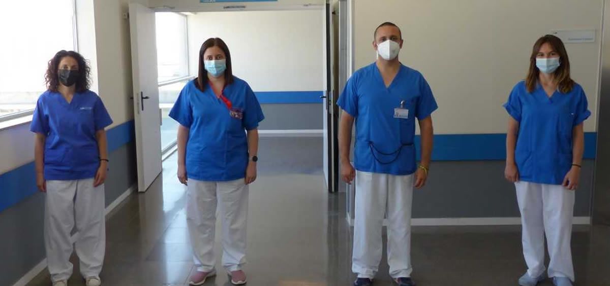 Enfermeros del Hospital Infanta Leonor galardonados (Foto: Hospital Infanta Leonor)