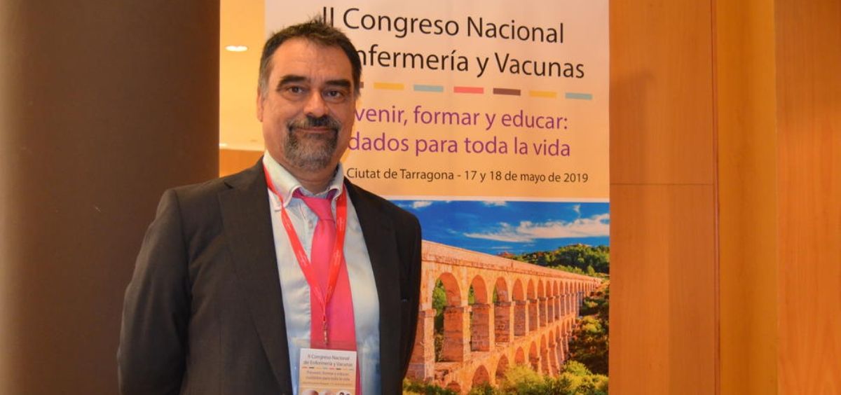 El presidente de Asociación Nacional de Enfermería y Vacunas, José Antonio Forcada. (ANENVAC)