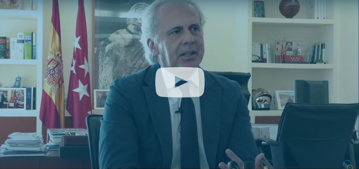 Entrevista al consejero de Sanidad de la Comunidad de Madrid, Enrique Ruiz Escudero. (Vídeo: Miguel Ángel Escobar)