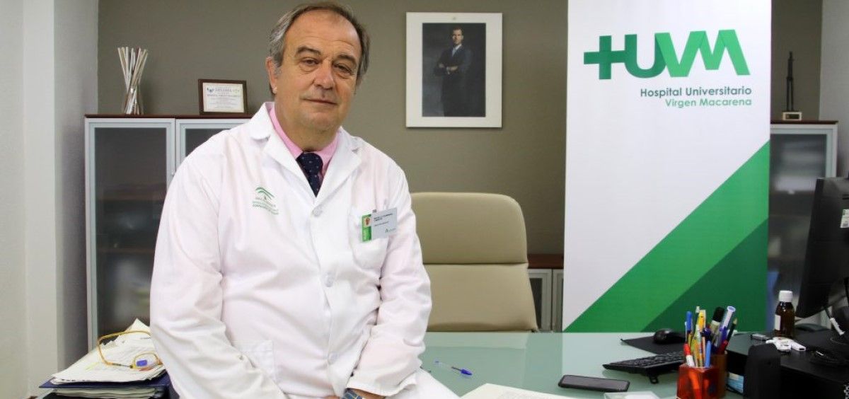 El Dr. Miguel Colmenero Camacho, Director gerente del Hospital Virgen Macarena. (Foto Hospital Universitario Virgen Macarena)