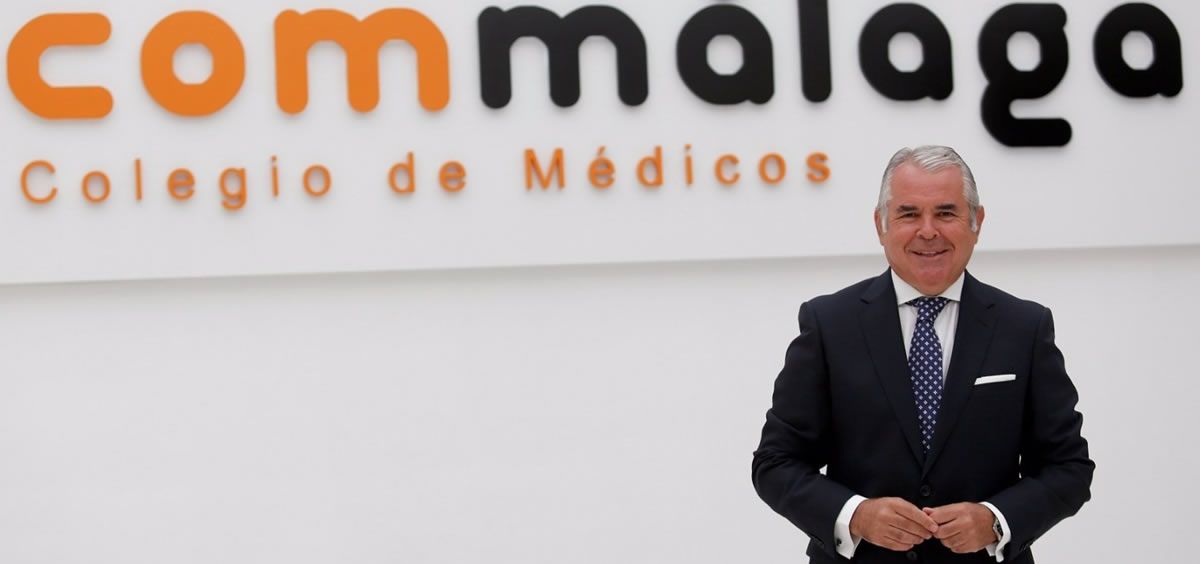 El doctor Pedro Navarro Merino, nuevo presidente del Colegio Oficial de Médicos de Málaga (Foto: Colegio de Médicos de Málaga)