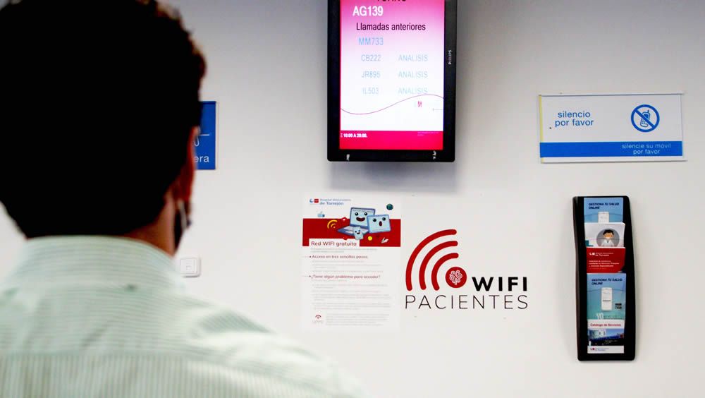 El Hospital de Torrejón ofrece wifi gratuito y abierto para pacientes