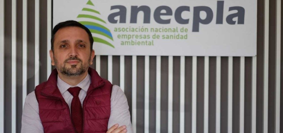 Jorge Galván, nuevo director general de la Asociación Nacional de Empresas de Sanidad Ambiental. (Foto. Anecpla)