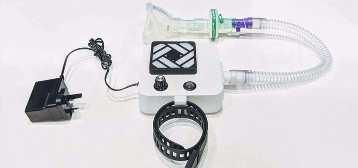 Desarrollan un sencillo dispositivo de bajo coste que ayuda a la respiración a pacientes con COVID 19 (Foto Universidad de Leeds)