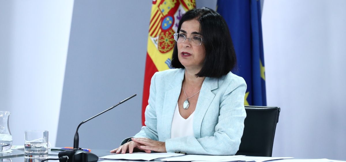 Carolina Darias, ministra de Sanidad (Foto: Pool Moncloa / Fernando Calvo)