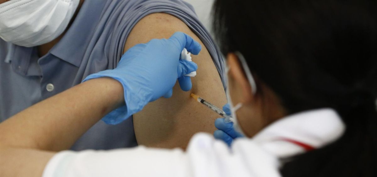 Vacunación en Japón (Foto: Rodrigo Reyes Marin / ZUMA Wire / DPA)