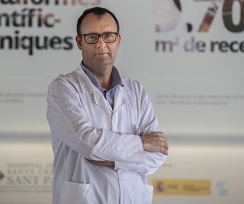 Jordi Surralles, director del Instituto de Investigación del Hospital de la Santa Creu i Sant Pau (Foto. Santa Creu i Sant Pau)
