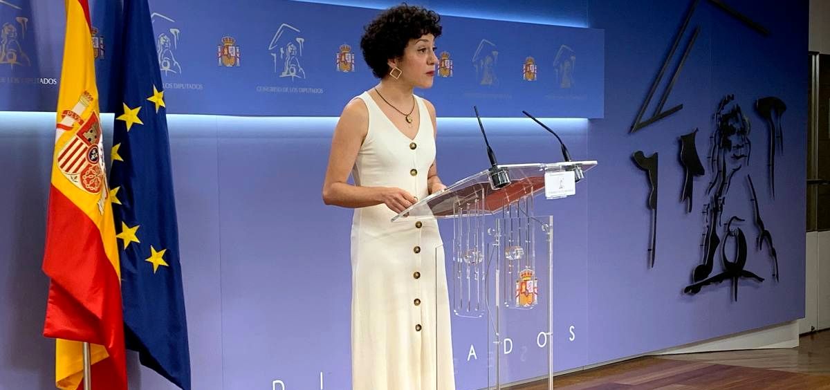 Aina Vidal, diputada de Unidas Podemos-En Comú Podem-Galicia en Común (Foto. En Comú Podem)