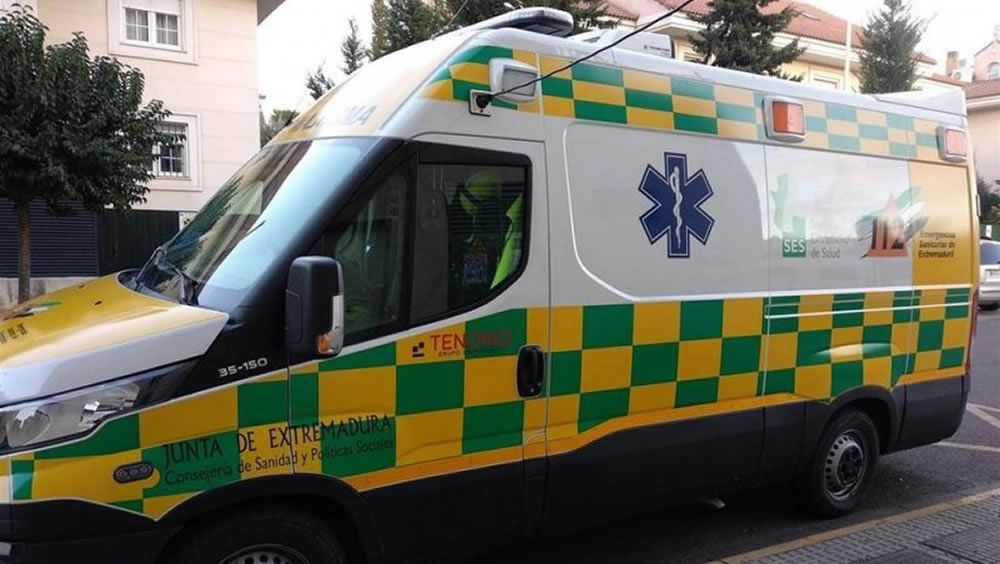 Ambulancia del Servicio Extremeño de Salud (Foto. CSIF)