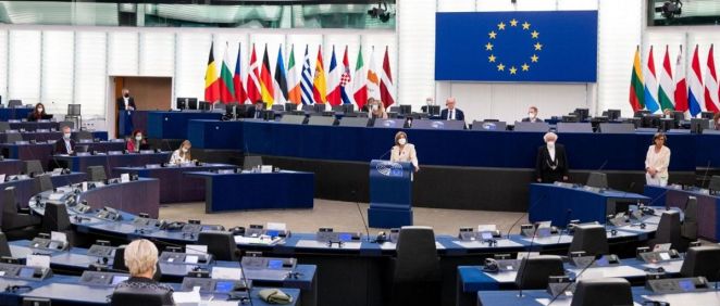 Sesión en el pleno del Parlamento Europeo (Foto: PE)