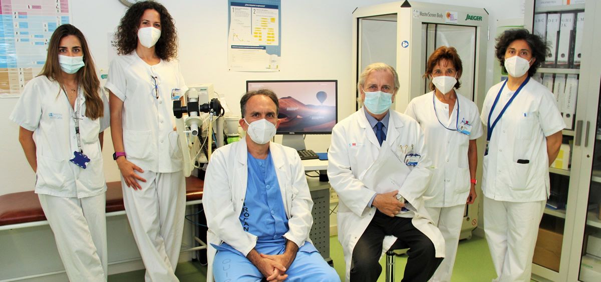 Especialistas de neumología del Hospital Clínico San Carlos (Foto: Clínico San Carlos)