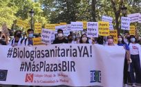 Manifestación BIR frente al Ministerio de Sanidad. Viernes 17 de septiembre de 2021. (Foto. Agustina Uhrig ConSalud
