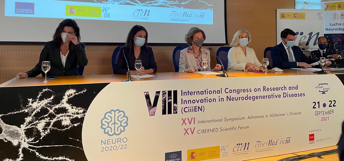 VIII Congreso Internacional de Investigación e Innovación en Enfermedades Neurodegenerativas, que ha estado presidido por Su Majestad la Reina Doña Sofía (Foto: Comunidad de Madrid)