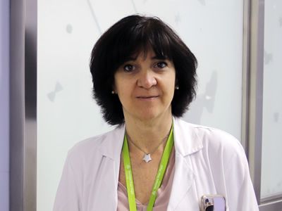 La doctora Maria Méndez responsable de la Unidad pediátrica de Covid 19 (Foto. Hospital Germans Trias)