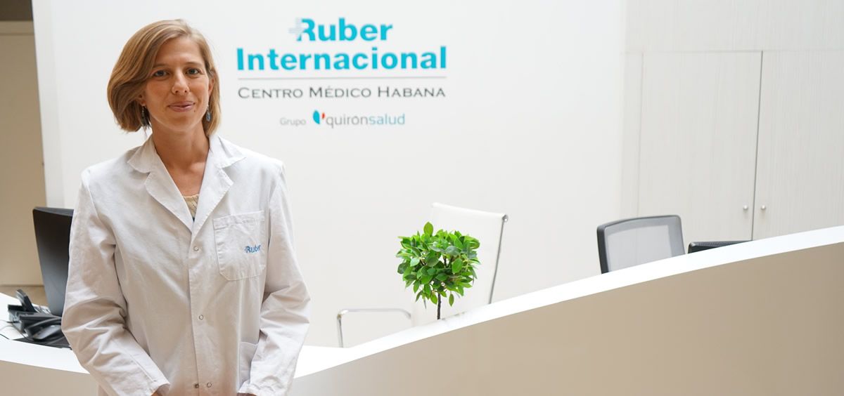 La psiquiatra del equipo del Hospital Ruber Internacional Paseo de La Habana, Elena Serrano (Foto: Ruber Internacional)