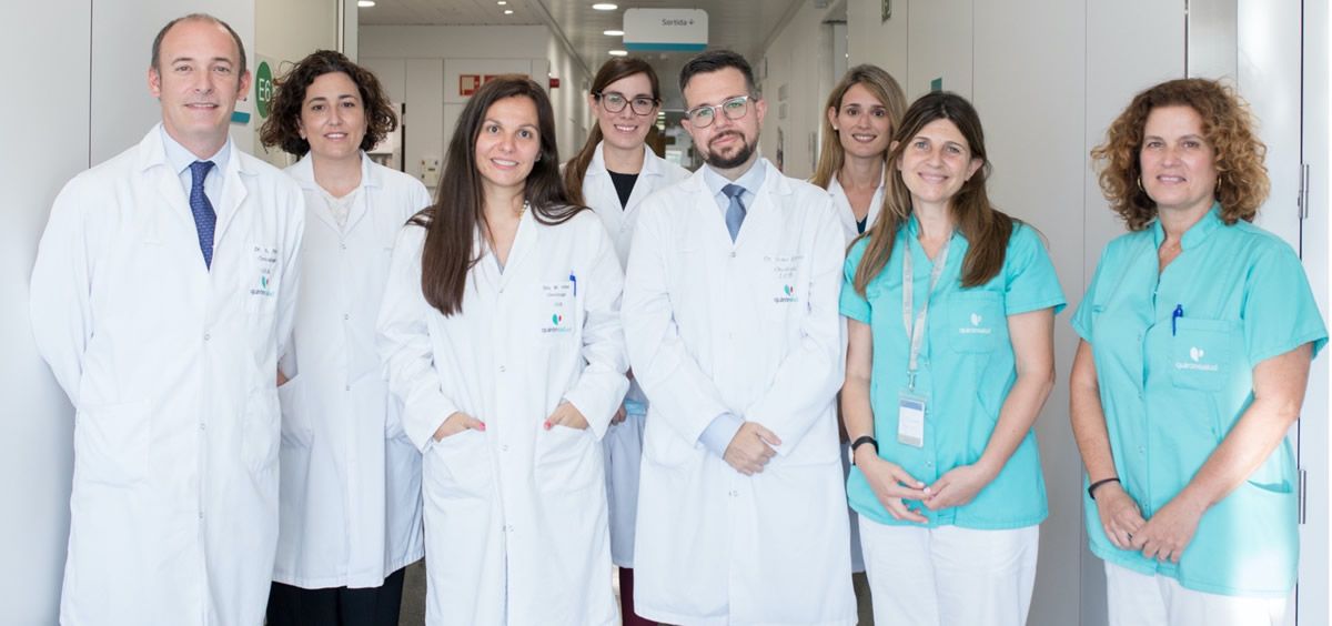 Equipo de la Unidad de Mama del Instituto Oncológico del Hospital Quirónsalud Barcelona (Foto: Quirónsalud)