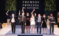 Los científicos galardonados con el Premio Princesa de Asturias de Investigación Científica y Técnica 2021 (Foto. @CasaReal)