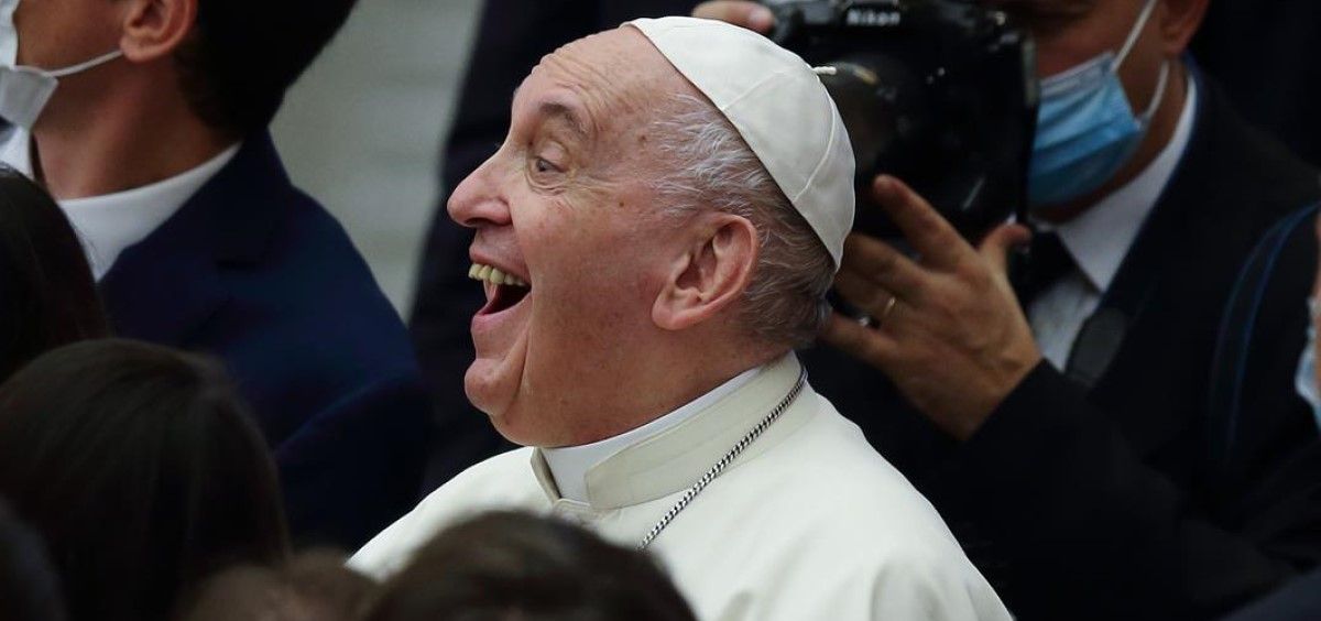 El Papa Francisco durante la Audiencia General del miércoles pasado en el Vaticano. (Foto. Evandro Inetti. ZUMA Press Wire d. DPA)