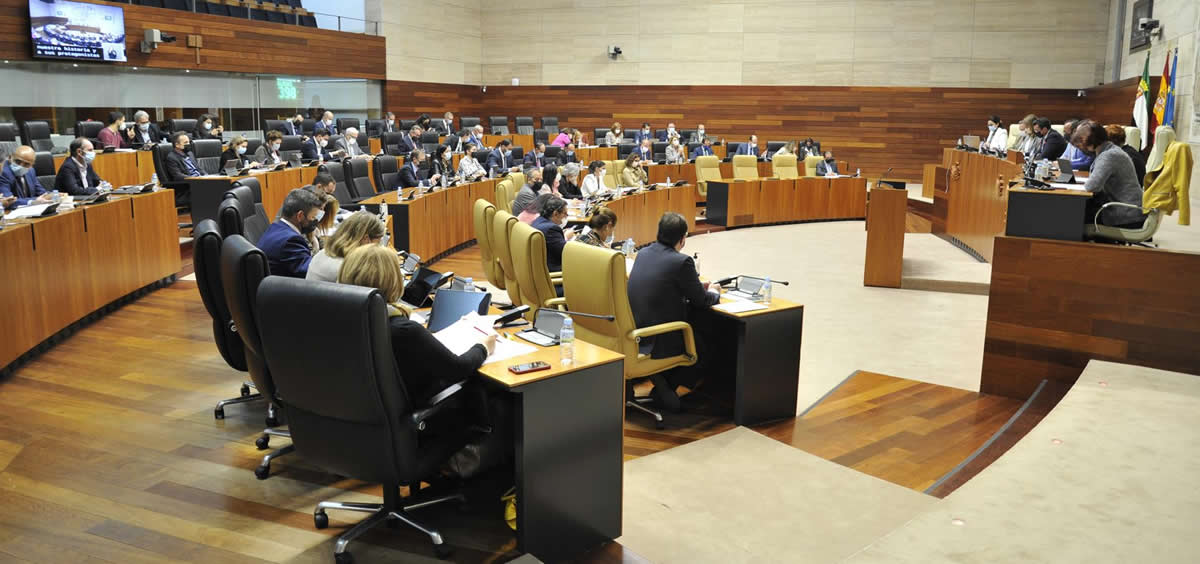 Pleno de la Asamblea de Extremadura (Foto: Asamblea de Extremadura)