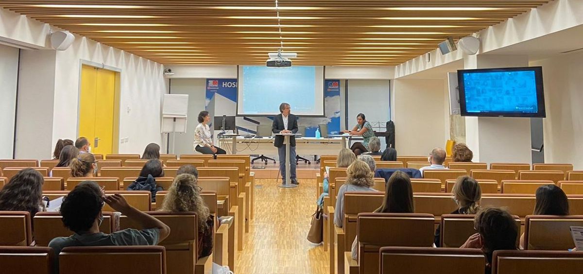 La II Jornada de Actualización en Pediatría, "Crónicas Villalbinas 2021", celebrada en el Hospital Universitario General de Villalba (Foto: HGV)