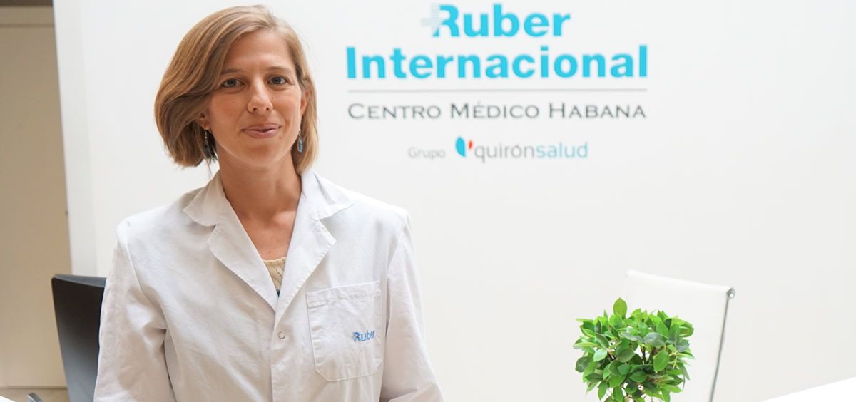 La psiquiatra Elena Serrano, experta en Salud Mental Perinatal del Ruber Internacional Centro Médico Habana (Foto: Ruber Internacional)