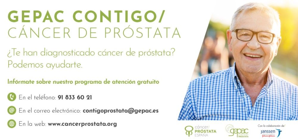Programa 'GEPAC Contigo Cáncer de próstata'. (Foto. GEPAC)