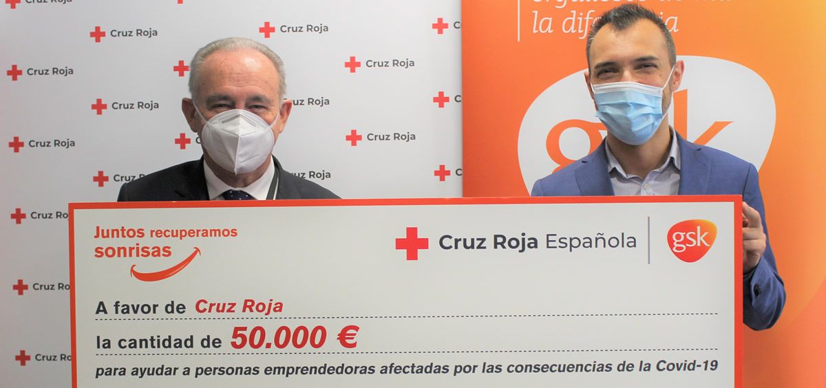 La segunda edición de la campaña “Recuperando sonrisas” de Sensodyne, parodontax, Binaca y Polident recauda 50.000 euros a beneficio de Cruz Roja (Foto: GSK)