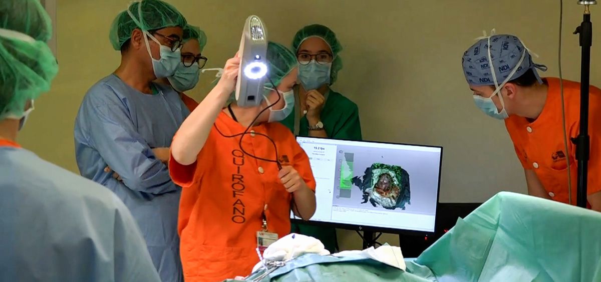 El Hospital Gregorio Marañón de la Comunidad de Madrid usa una tecnología pionera en el mundo para tratar malformaciones craneofaciales en bebés (Foto: Gregorio Marañón)