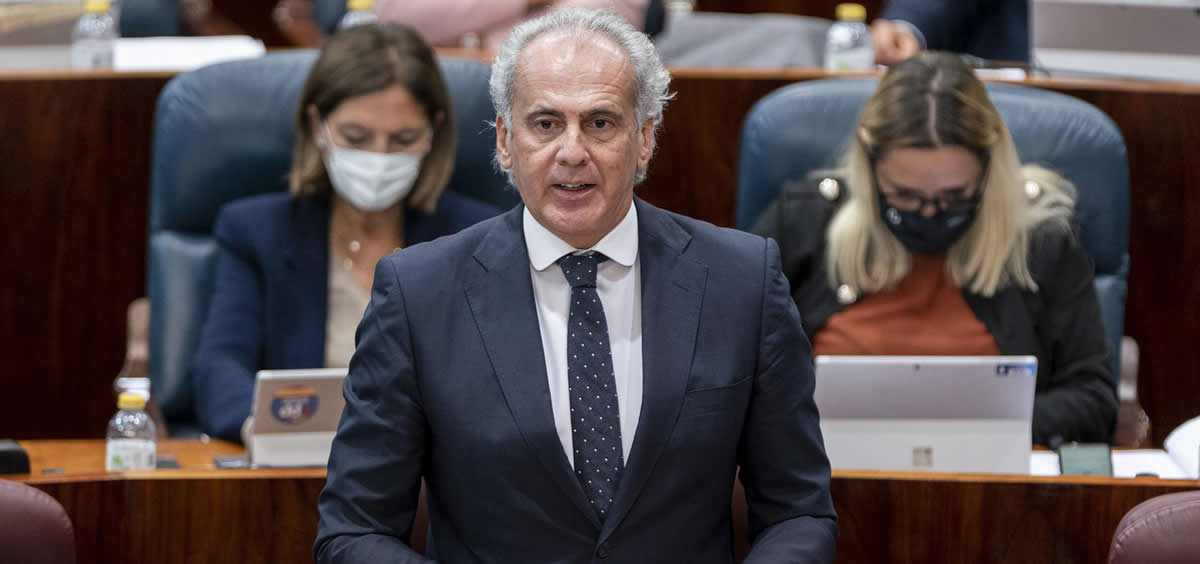 El consejero de Sanidad de la Comunidad de Madrid, Enrique Ruiz Escudero (Foto: A. Pérez Meca/EP)