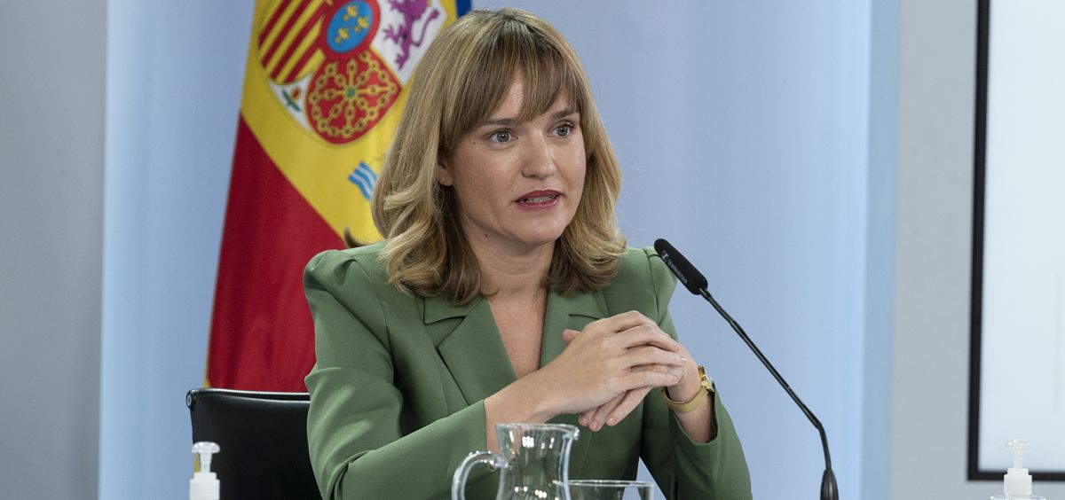Pilar Alegría, ministra de Educación y Formación Profesional (Foto: Pool Moncloa)