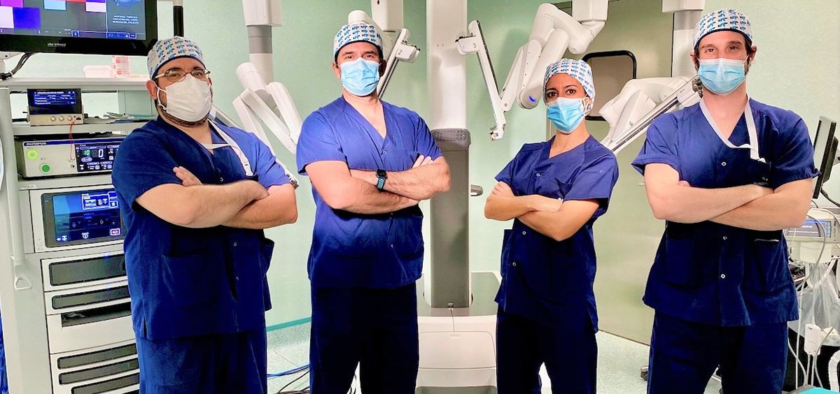 Nuevo Equipo médico de Cirugía Torácica Robótica del Hospital Ruber Internacional (Foto: Ruber Internacional)