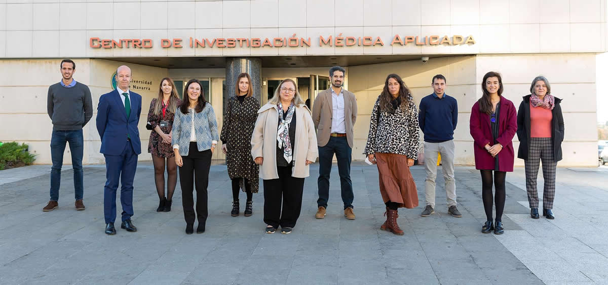 Organizadores y ponentes del simposio "Medicina Regenerativa de Vanguardia", organizado por el Cima y la Clínica Universidad de Navarra (Foto: Manuel Castells)