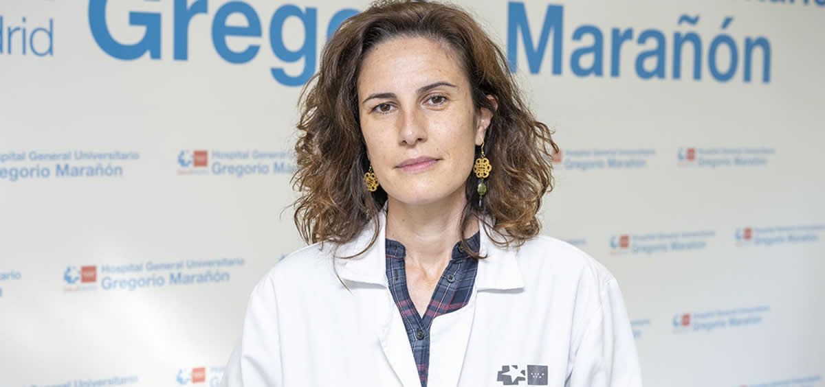 La fisioterapeuta del Servicio de Rehabilitación del Hospital Gregorio Marañón, Raquel Fernández Blanco (Foto: Comunidad de Madrid)