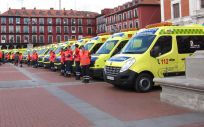 Ambulancias de transporte sanitario (Foto. Europa Press)