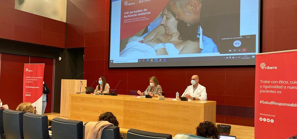 El Hospital Universitario del Vinalopó, del grupo sanitario Ribera, ha acogido las VIII jornadas de lactancia materna (Foto: Ribera Salud)