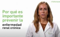 La farmacéutica Irene Suarez explica la importancia de la prevención en la enfermedad renal crónica