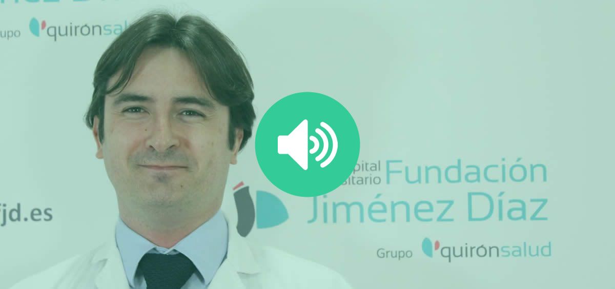 El doctor Felipe Villar, jefe asociado del Servicio de Neumología del Hospital Universitario Fundación Jiménez Díaz (Fotomontaje ConSalud.es - FJD)