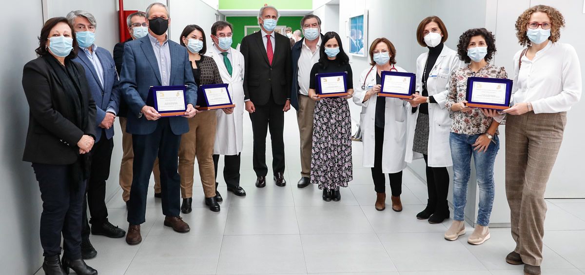 El Hospital Severo Ochoa ha recibido premios en 2021 como el Patuco de Honor (Foto. Comunidad de Madrid)