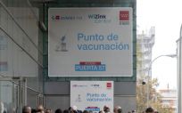 Punto de Vacunación en el Wizink Center (Foto. Europa Press)