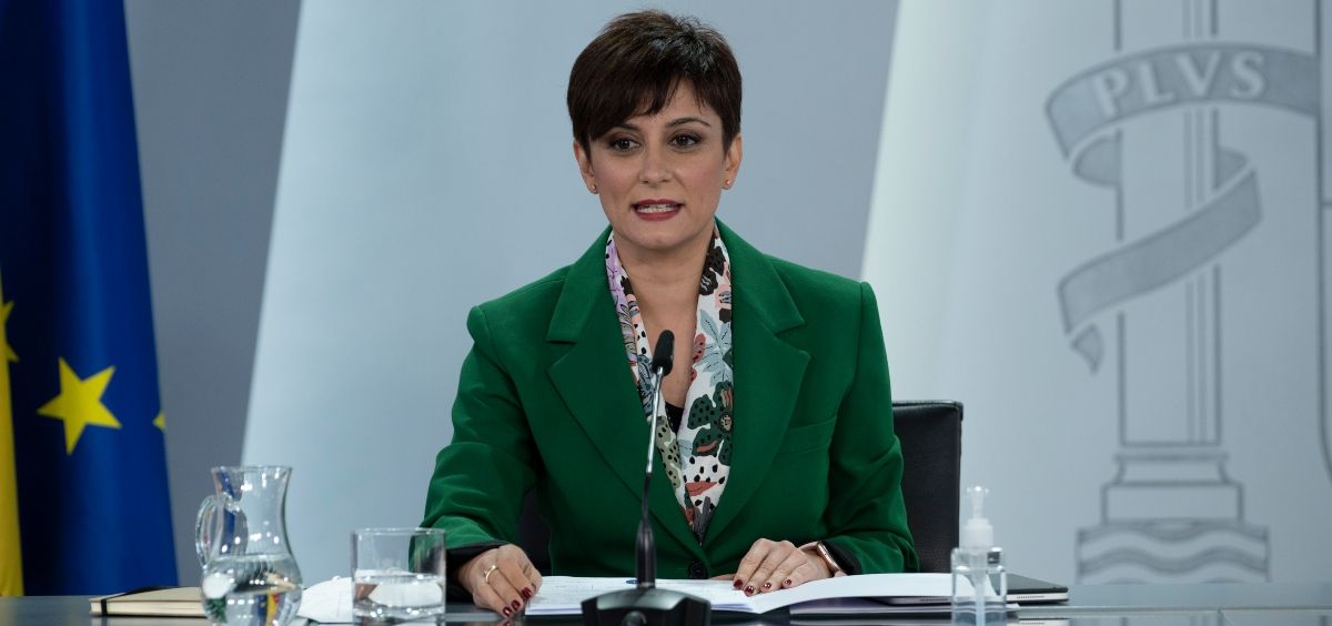 Isabel Rodríguez, portavoz del Gobierno (Foto: Pool Moncloa)