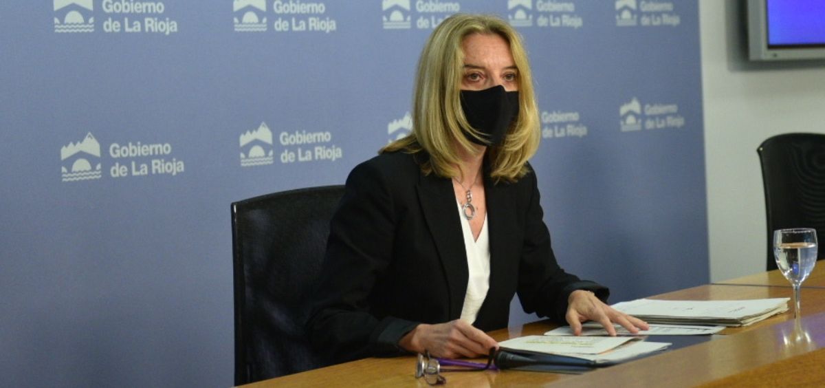 María Somalo, hasta ahora directora general de Dependencia, Discapacidad y Mayores de La Rioja (Foto: @lariojaorg)