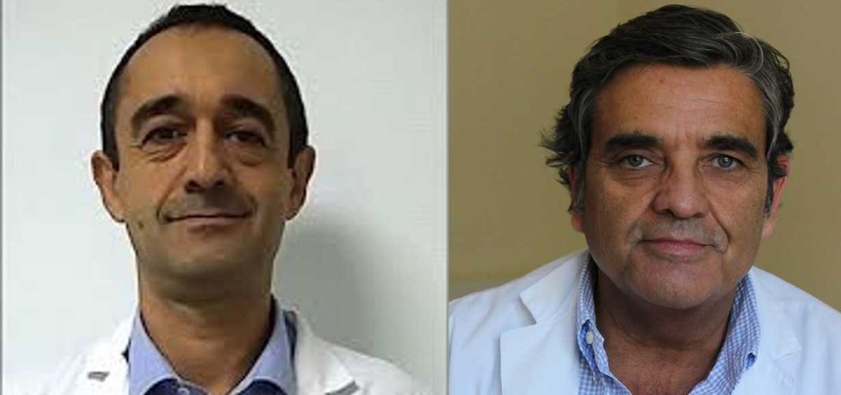Doctores Fernández y Albi, miembros del proyecto de incontinencia urinaria (Foto. Fundación Jiménez Díaz)