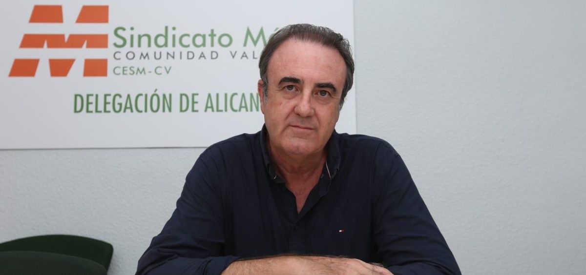 El Dr. Víctor Pedrera, vicesecretario general del CESM y secretario general de CESM CV. (Foto. CESM)