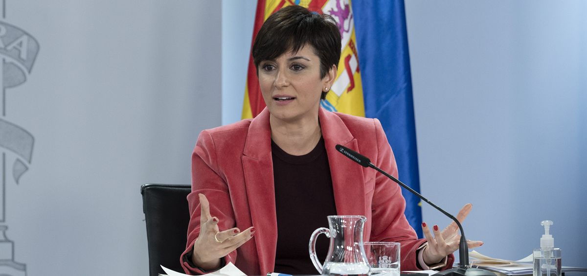 Isabel Rodríguez, portavoz del Gobierno y ministra de Política Territorial (Foto: Pool Moncloa)
