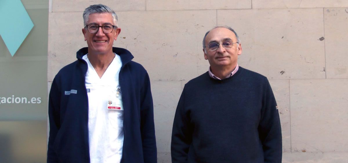 Doctor Jaime Signes Costa y doctor Federico Pallardó (Foto. Incliva)