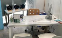 Imagen de una oficina de Farmacia de Baleares en la que se harán pruebas de antígenos (Foto: @SalutGOIB)
