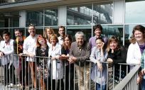 Grupo de investigación del CIBERESP en el Centre d´investigació en Salut Laboral (Foto. UCC+i CIBER)